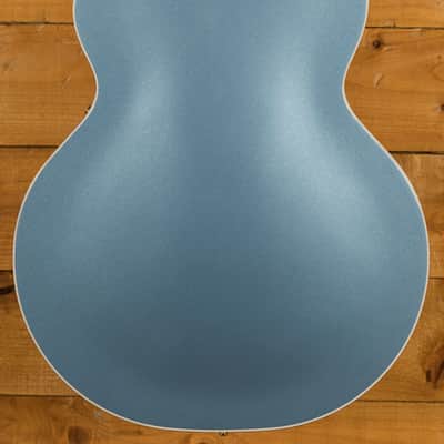 Gretsch Falcon Hollow Body - Ebony - Cerulean Smoke image 4