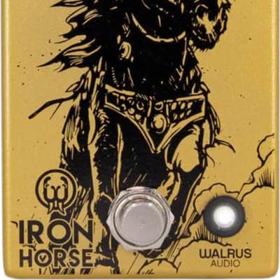 Walrus Audio Iron Horse V3 Distortion Effects Pedal image 1