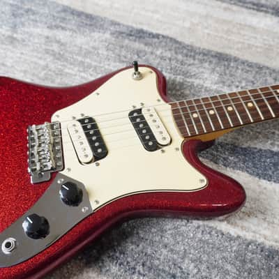 Fender Mexico Pawn shop Super Sonic Apple Red Flake 2012 image 7
