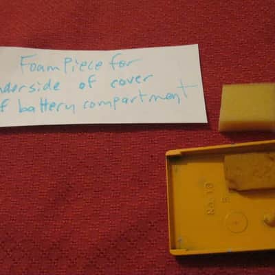 used Boss casing & bottom plate (& some other parts) for DF2 SUPER Feedbacker & Distortion, MISSING Bottom Label (NO: circuit board, jacks, light, pots, knobs) image 14