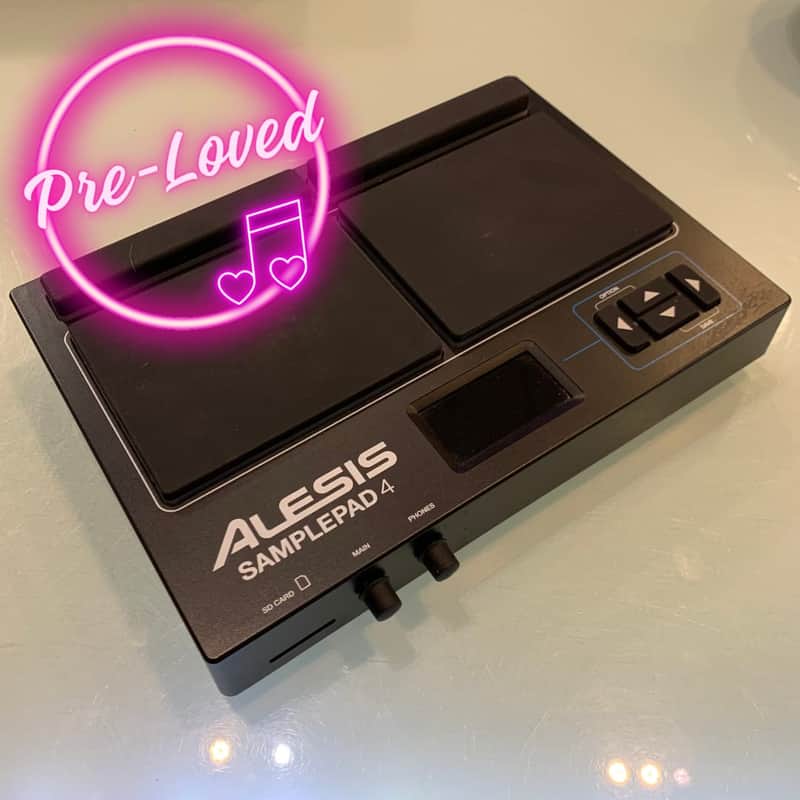 (Pre-Loved) Alesis SAMPLEPAD 4 - Sample Triggering Drum Pad image 1