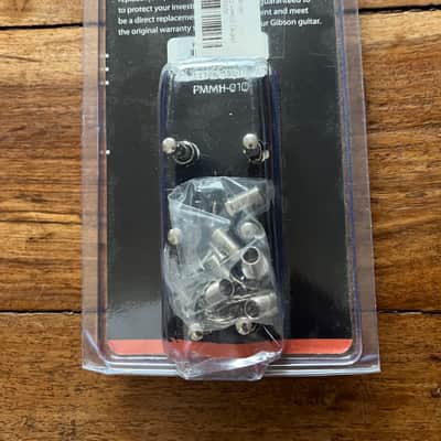 Gibson PMMH-010 Deluxe Vintage Style Tuner Set 2010s - Green Key / Vintage Nickel image 2