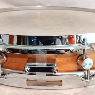 MARTIAL PERCUSSION CUSTOM MULBERRY PANCAKE SNARE DRUM 2024 - ROSEWOOD SATIN image 4