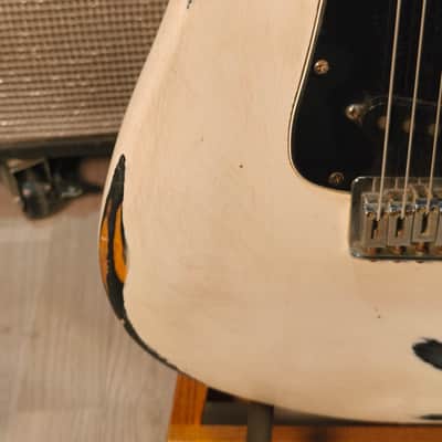 Fender Lead II 80s White over Black image 7