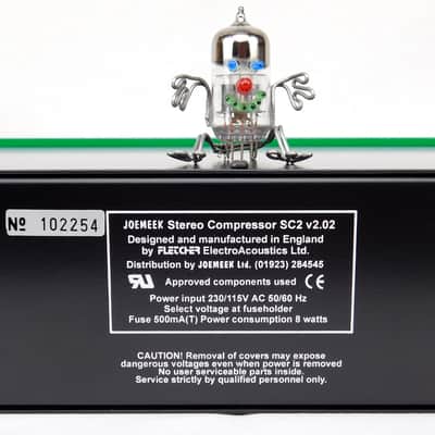 Joemeek SC2 V2.02 Stereo Compressor Kompressor + Neuwertig + Mint + Garantie image 9