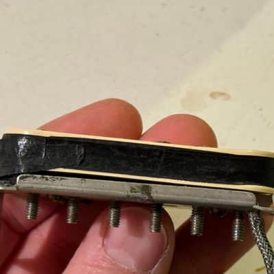 Gibson PAF humbucker pickup 1959 - Double white image 6