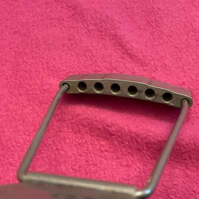 vintage 1954 Gibson archtop tailpiece for es-125 L7 150 1956 1957 image 10