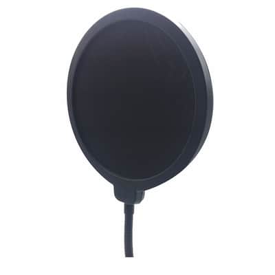 AMERICAN RECORDER 6" Recording Pop Filter with 12 inch gooseneck image 1