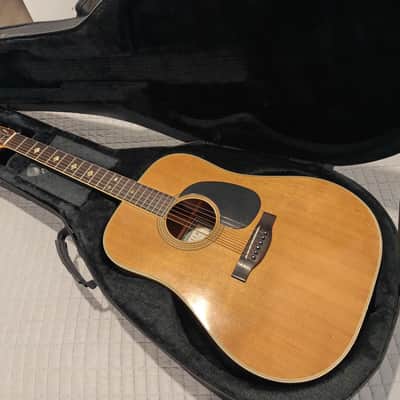 1973 Kurosawa Jullian Model No. 250 Acoustic (Japan) - Natural w/CASE image 2