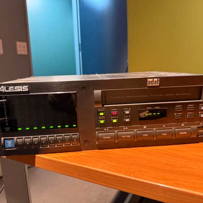Alesis ADAT 16-Bit 8-Track Digital Audio Recorder 1991 - 1995 - Black image 1