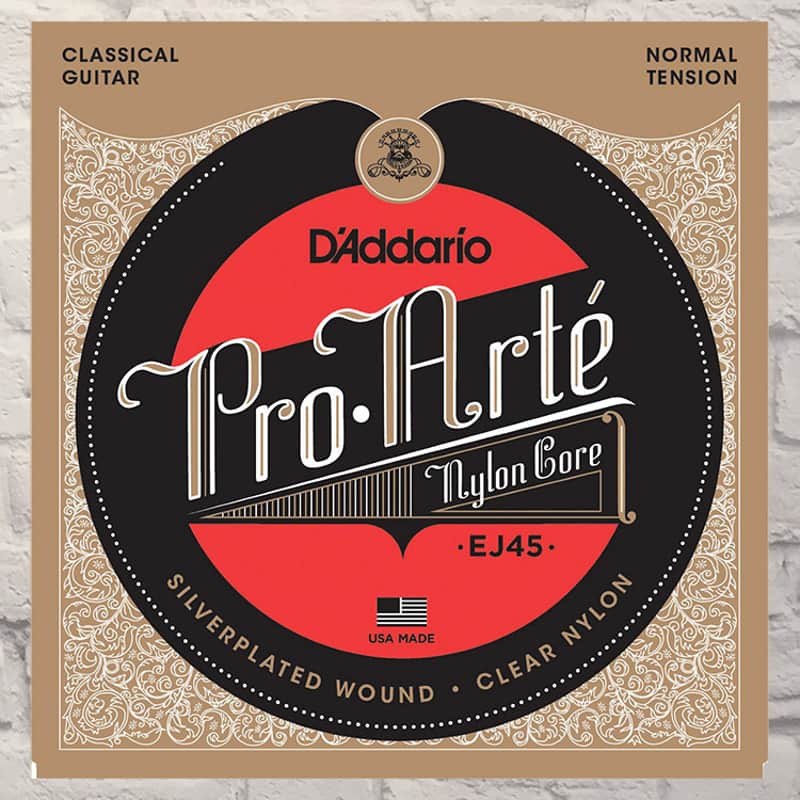 D'Addario EJ45 Normal Tension Nylon Pro-Arte Classical Guitar Strings 02-43 image 1