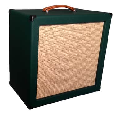 G&A 1x12 STANDARD GREEN/CANE Unloaded guitar cabinets image 1