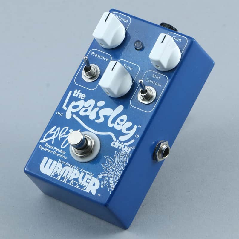 Wampler The Paisley Drive Overdrive Guitar Effects Pedal P-30687 image 1