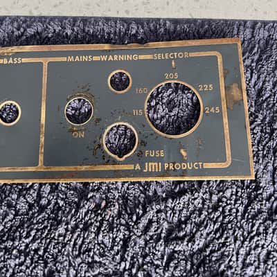 JMI VOX AC50 Mk2 1965 - Grey Copper Control Panel image 2