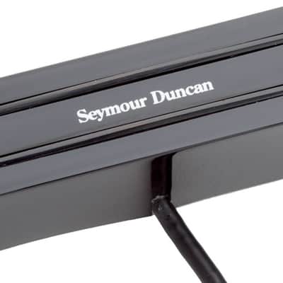 SHR 1B Hot Rails Bridge Single Coil Black Seymour Duncan image 1