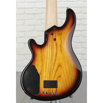 Lakland Skyline 55-01 Standard Bass Guitar - 3-Tone Sunburst with Maple Fingerboard (Demo Unit) image 4