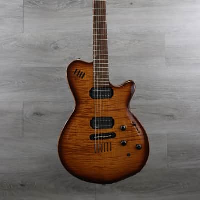Godin LGX 1998 - Cognac Burst Electric / Acoustic Transducer Guitar W/ Original Hardshell Case! image 2