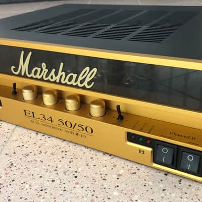 Marshall EL34 50/50 Dual mono power amp image 2