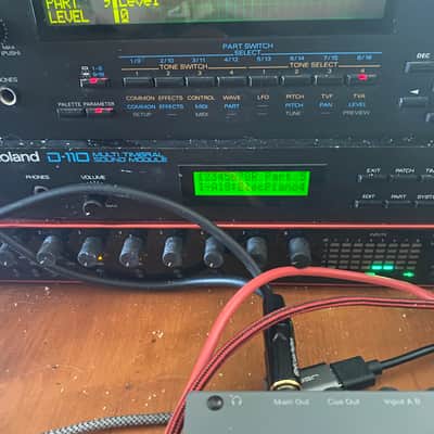Roland D-110 & PG-10 Programmer