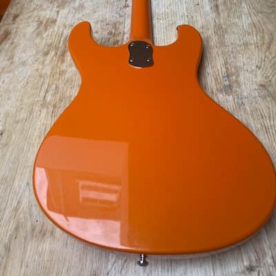 Danelectro The '64 with Bigsby 2010s - Orange Metallic image 7