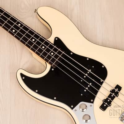 2011 Fender Aerodyne Jazz Bass PJ Left-Handed Vintage White w/ Hangtags, Japan CIJ image 7
