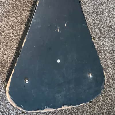 Vintage 1980’s Hamer USA  Guitar hardshell case  for Flying V vector image 9