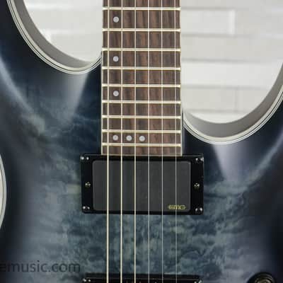 Schecter C-1 Platinum - See-Thru Black Satin image 4