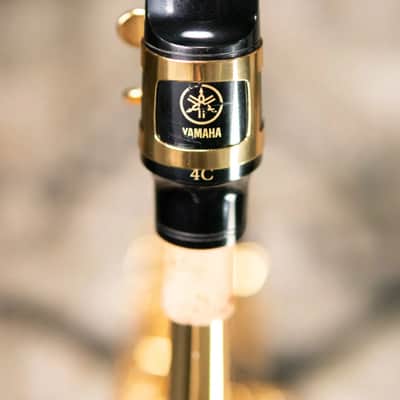 Yamaha YAS-62II Professional Alto Saxophone Gold Lacquer with Case - Used image 12