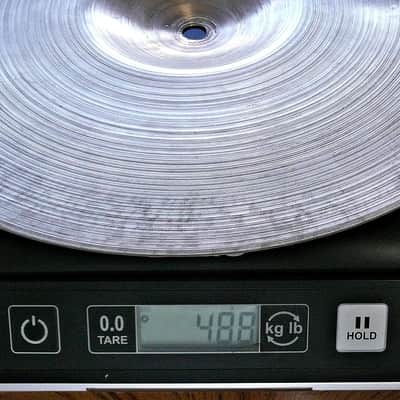 Vintage 30's Zildjian Trans Stamp 11" Avedis Zildjian Hi Hat Cymbals - 488g / 512g - PV Music Drum Shop Inspected and Tested - Play / Sound / Look Great image 13