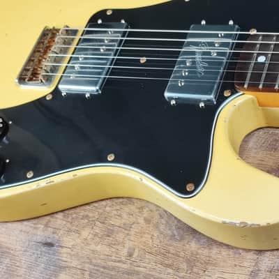 MyDream Partcaster Custom Built - Relic Aged White Deluxe 72 CuNiFe image 5