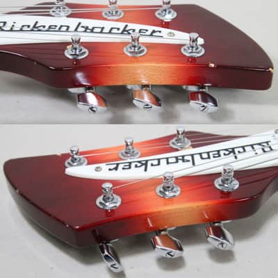 1989 Rickenbacker Model 350 FireGlo Semi Hollow Electric Guitar CLEAN! MUST SEE image 18