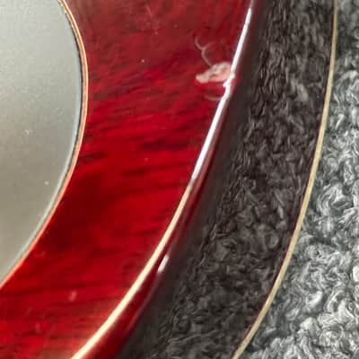 ESP LTD EC-1000 QM with Rosewood Fretboard 2002 - 2004 - See Thru Black Cherry image 21