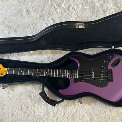 Metallic Purple Stratocaster - Custom Built - Black Hardware - Seymour Duncan Pickups - Blender Mod image 4