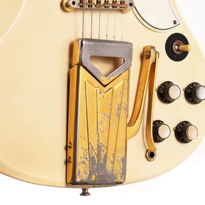 1961 Gibson Les Paul SG Custom Polaris White image 8