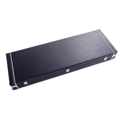 Hard Case Wooden Hard-Shell For Gst Gtl 170 Sg Electric Guitar With Lock - Black image 5