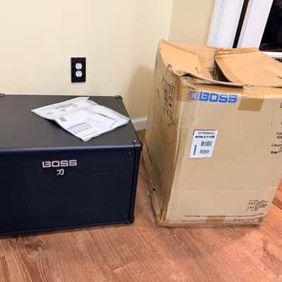 Boss Katana Cabinet 112 Bass 500-Watt 1x12" Bass Speaker Cabinet 2024 - Present - Black image 3