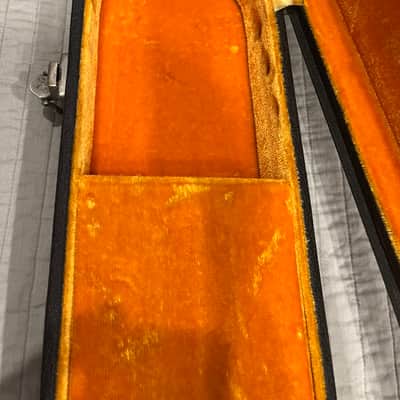 Gibson Les Paul Pre-70s - Hard shell, plush orange interior image 2