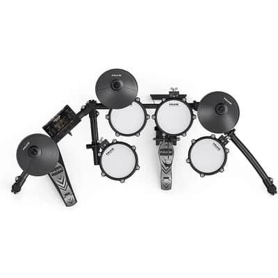 NuX DM-210 Electronic Drum Set with Diverse Sound Library and Coach Function | Recordable Drum Kit, Black image 2