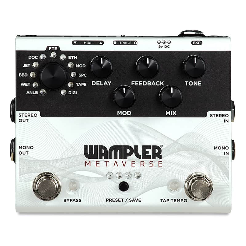 Wampler Metaverse 2023 - White / Black