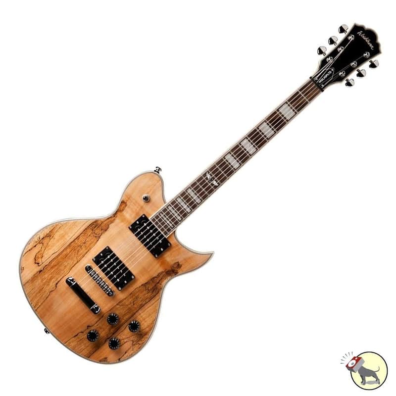 Washburn WIDLXSPLTD Spalted Maple Original Idol Limited Edition Natural image 1
