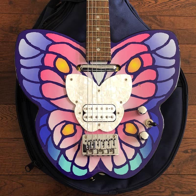 Daisy Rock Butterfly 3/4 Guitar Duncan Designed Pickups | Reverb