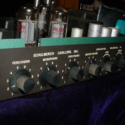 Schulmerich Carillons Mono Tube Amplifier Uses 4 6L6GC Output Tubes Well Made image 4