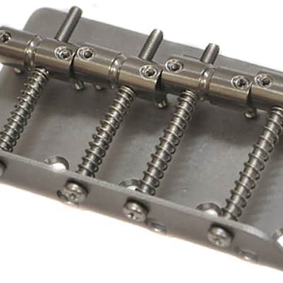 KTS Titanium 4-String Bass Bridge image 6