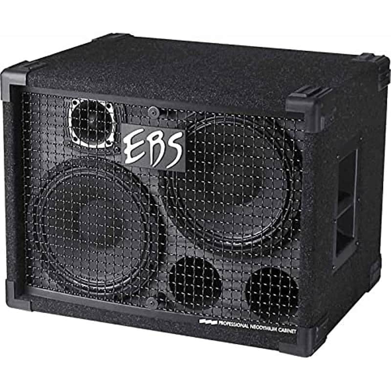 EBS NeoLine 2x10" Bass Speaker Cabinet - 8-Ohm, 500W RMS, Neodymium Speakers with Tweeter, Lightweight 37.5 lbs, Dual Speakon, Steel Grill, 5-Year Warranty image 1