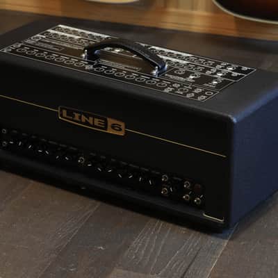 Line 6 DT50 50-Watt Digital Modeling Guitar Amp Head 2010 - 2016 - Black image 2