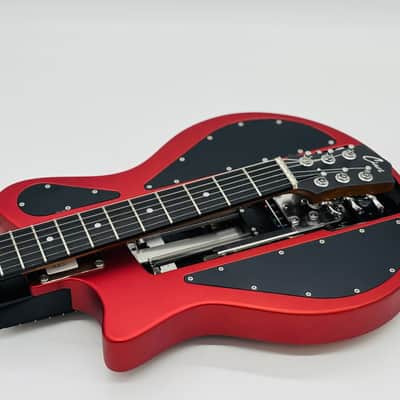 Ciari Travel Guitars Ascender Standard 2026 HH Rampart Red 2nd with Free Backpack! image 7