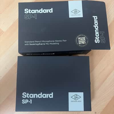 Universal Audio Standard SP-1 Small Diaphragm Cardioid Condenser Microphone (Pair) 2022 - Present - Nickel image 2