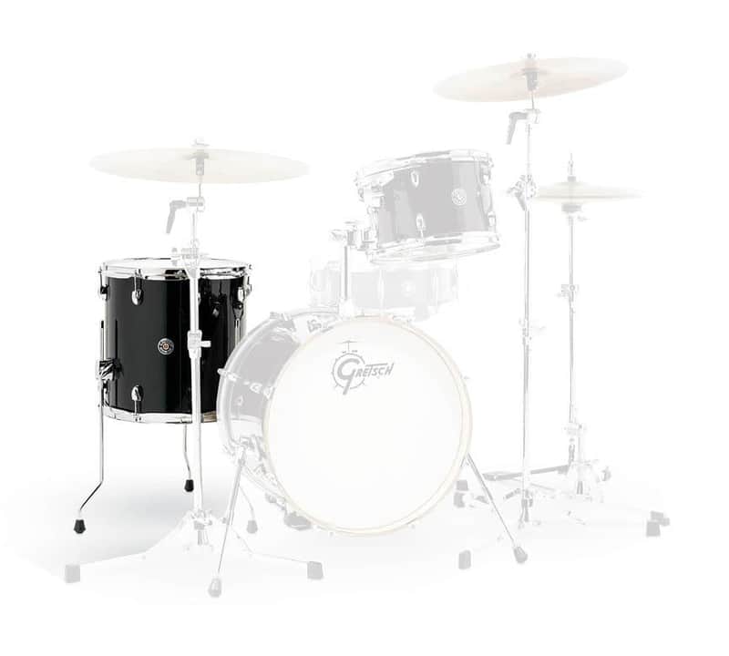 Gretsch Drums CC2-1616F-PB Catalina Club Floor Tom Drum (Piano Black) - 16" x 16" image 1