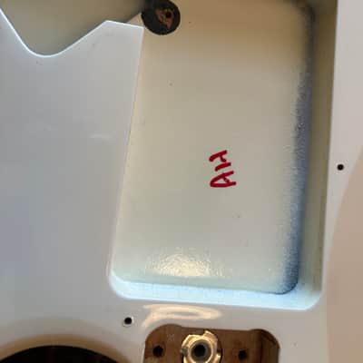Fender American Standard Strat Plus Jeff Beck Stratocaster Body 1989 - antique white image 3