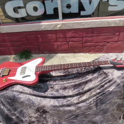 GIBSON 1966 THUNDERBIRD ll BASS BURGUNDY MIST PRO REFIN NON-REVERSE  RARE! [VIDEO] image 2